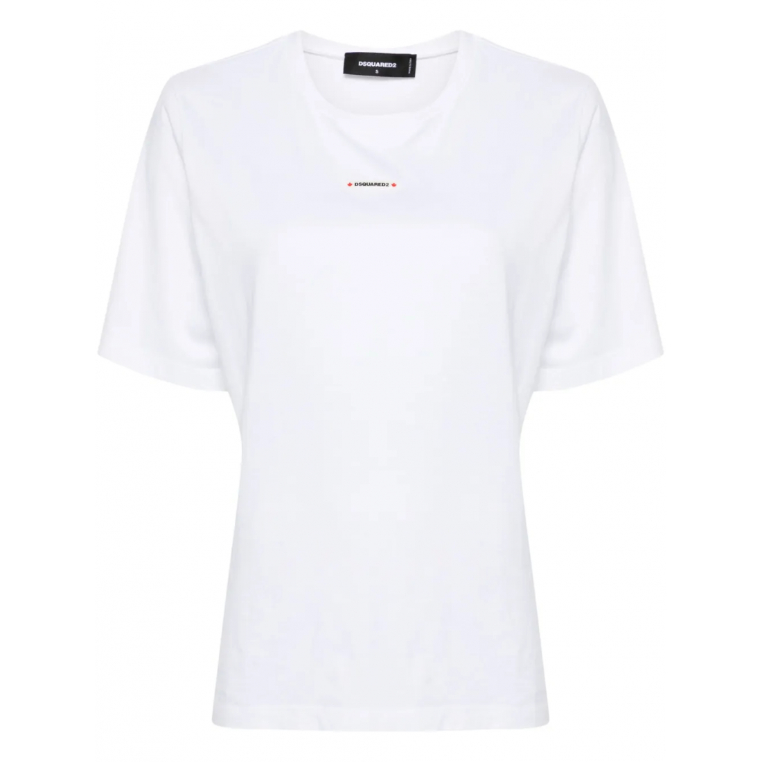 T-shirt 'Logo-Appliqué' pour Femmes