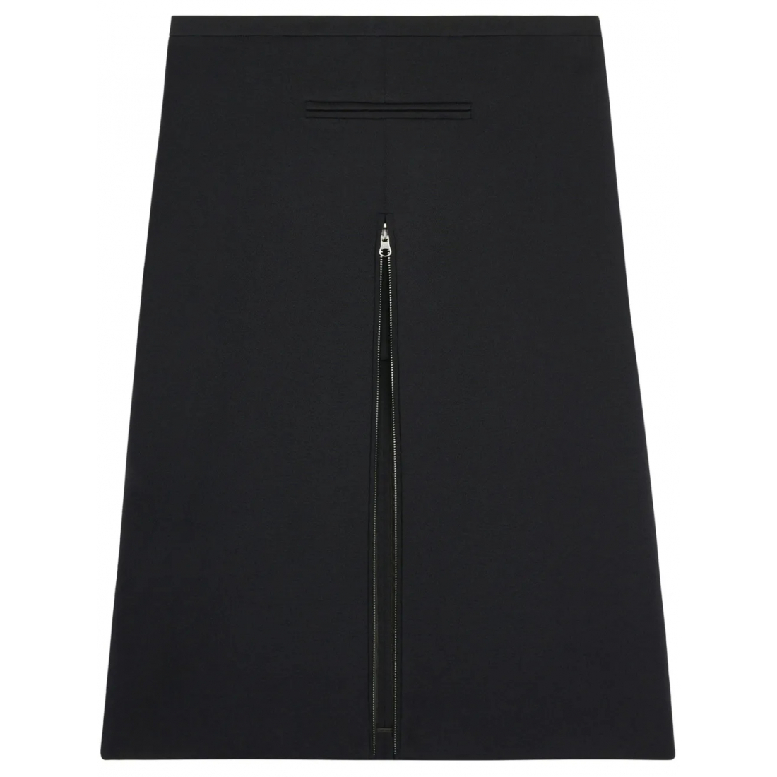 Women's 'Zip-Detail Twill' Midi Skirt