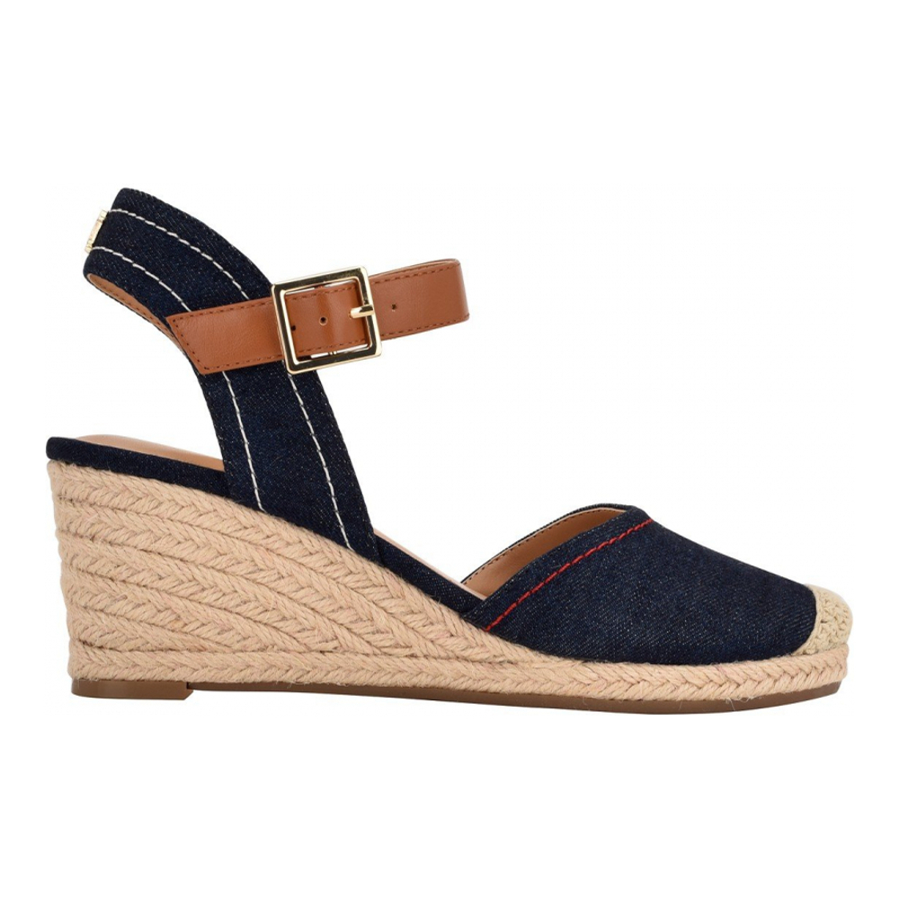 Women's 'Nilsa Closed Toe Espadrille' Wedge Sandals