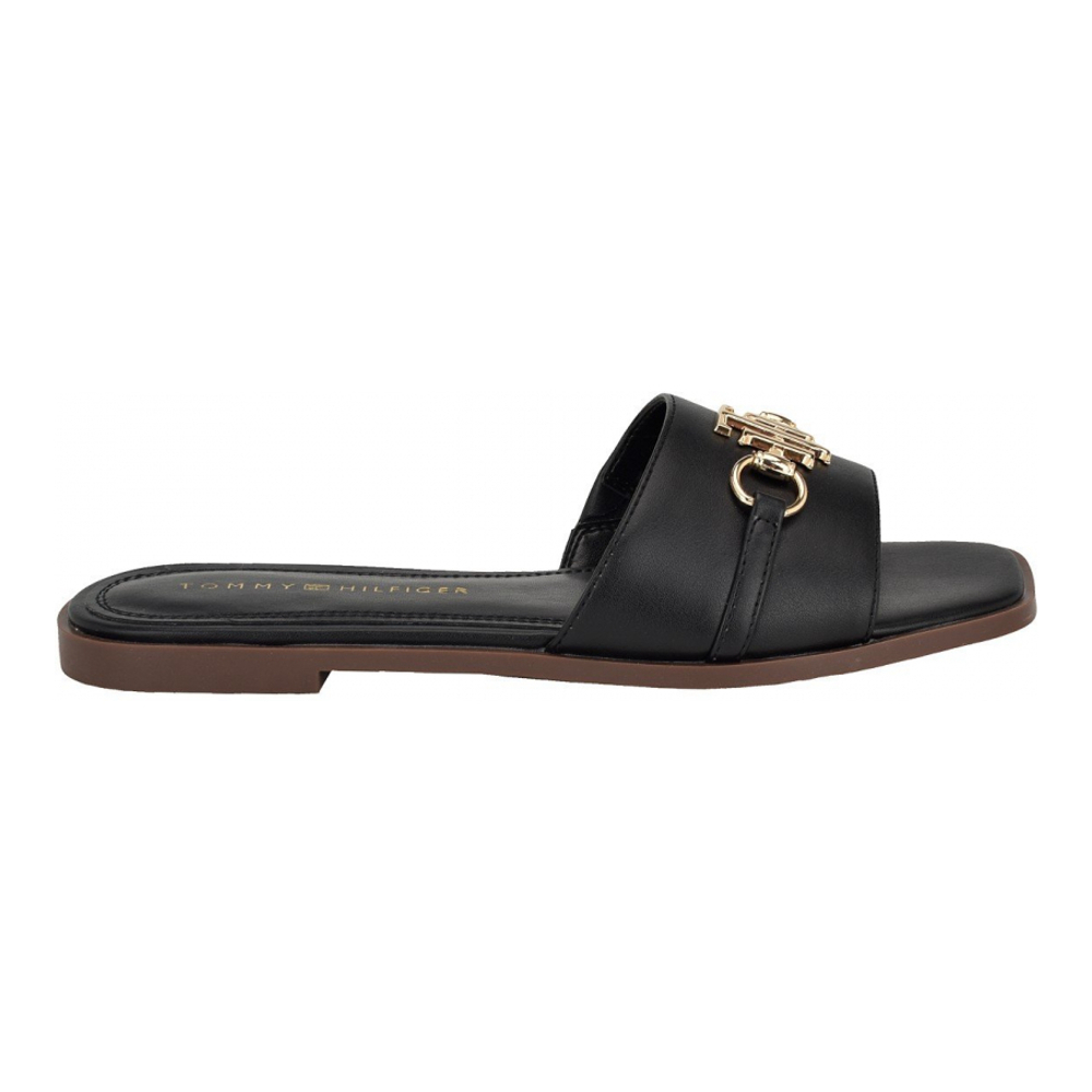 Women's 'Pipper Logo Slide' Flat Sandals