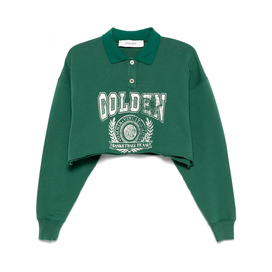 Polo 'Printed Cropped' pour Femmes