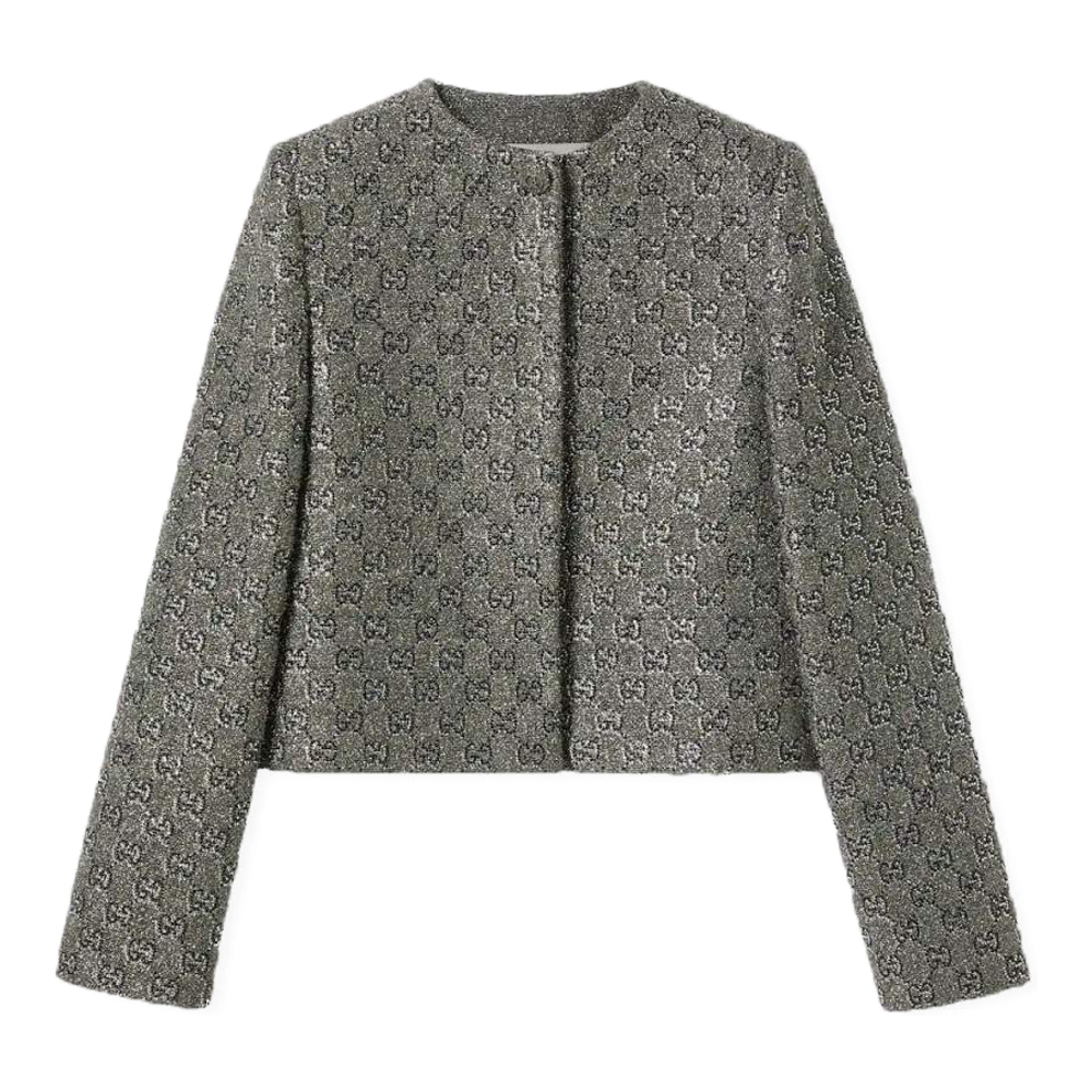 Veste 'Embroidered GG Tweed' pour Femmes