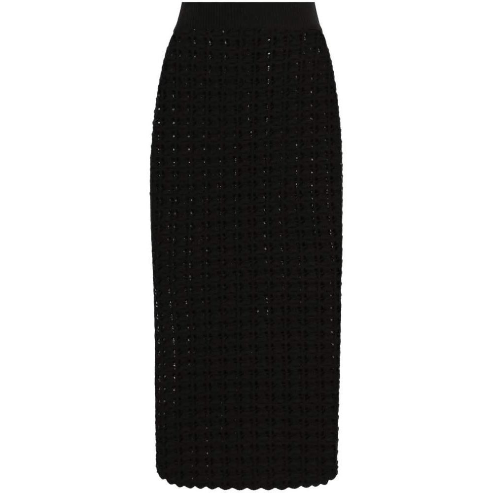 Women's 'Knitted' Midi Skirt