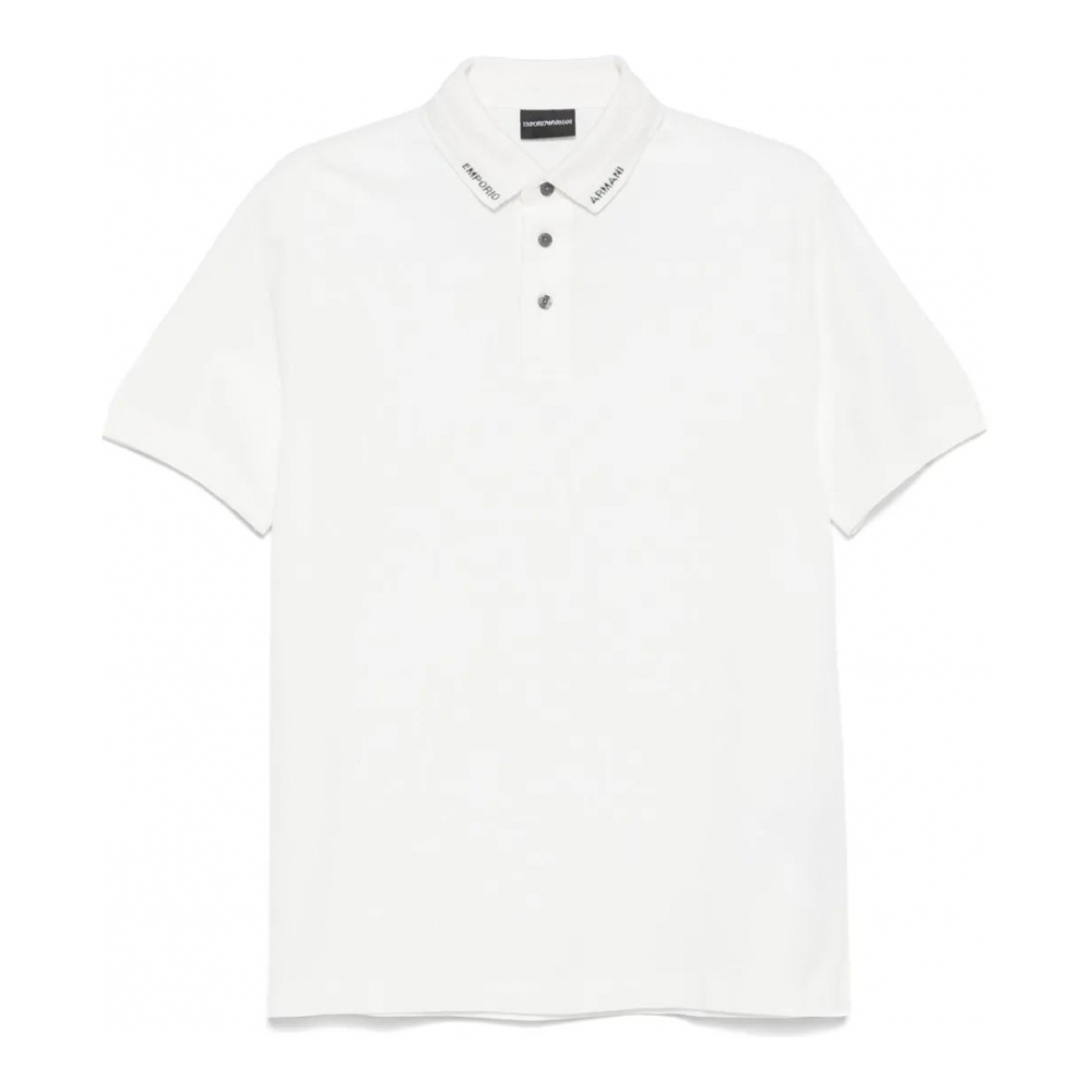 Polo 'Embroidered-Logo' pour Hommes