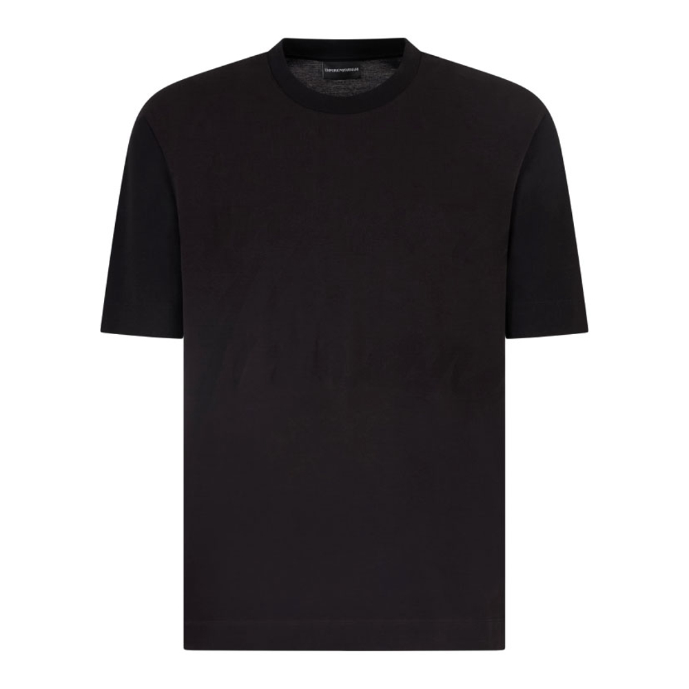 T-shirt 'Logo-Jacquard' pour Hommes