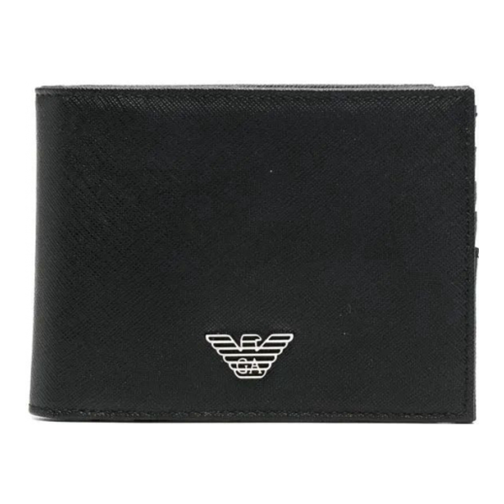 'Logo-Plaque Bi-Fold' Portemonnaie für Herren