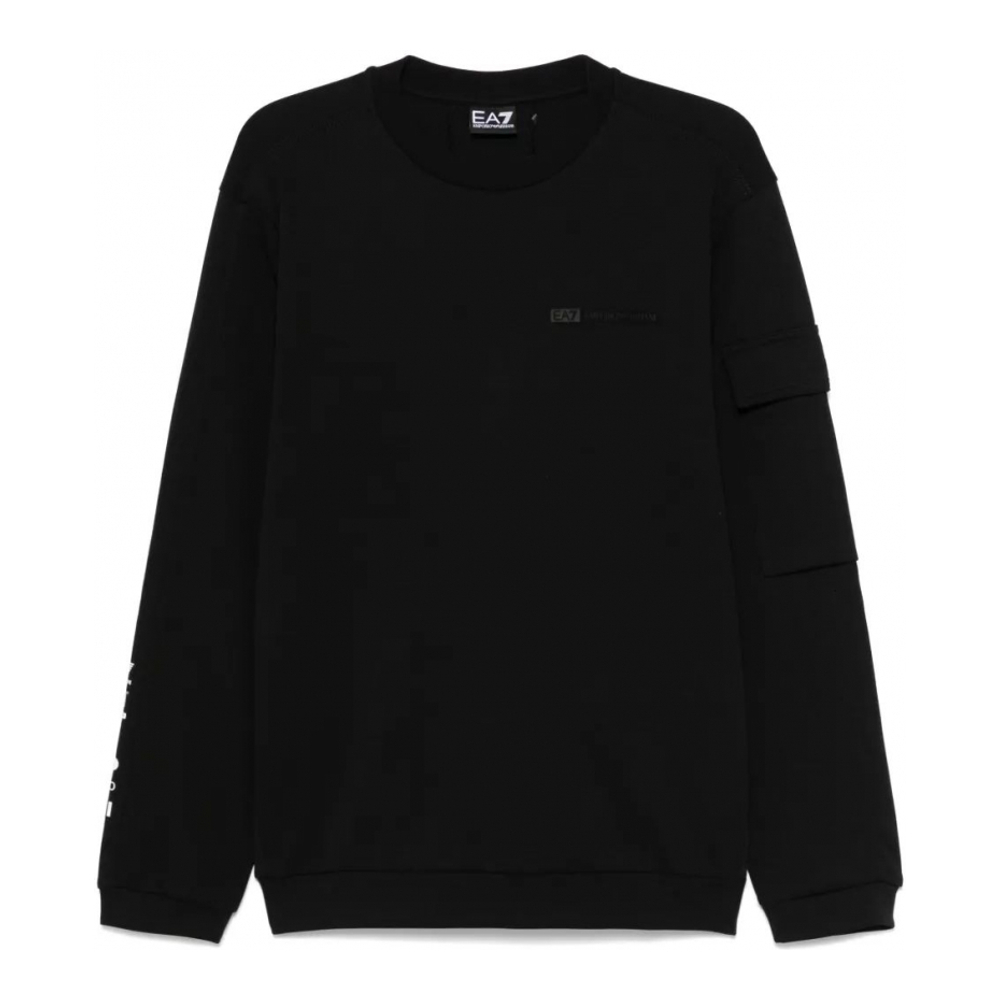 Sweatshirt 'Rubberised Logo-Print' pour Hommes