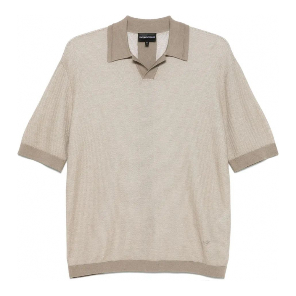 Polo 'Knitted' pour Hommes