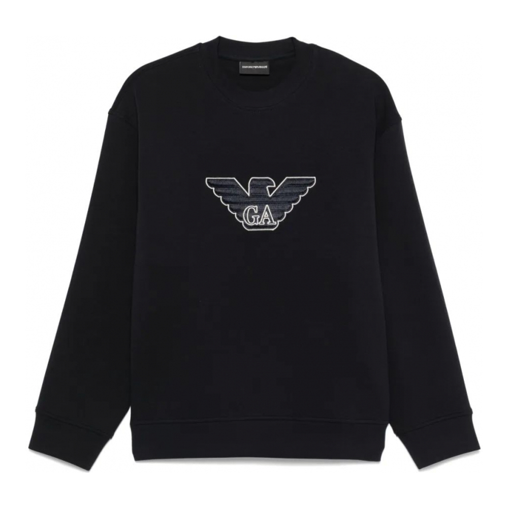 Sweatshirt 'Logo-Patch' pour Hommes