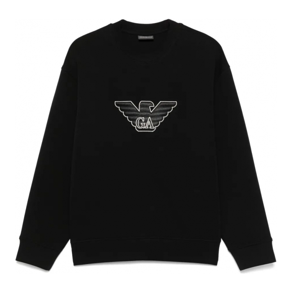 Sweatshirt 'Logo-Patch' pour Hommes