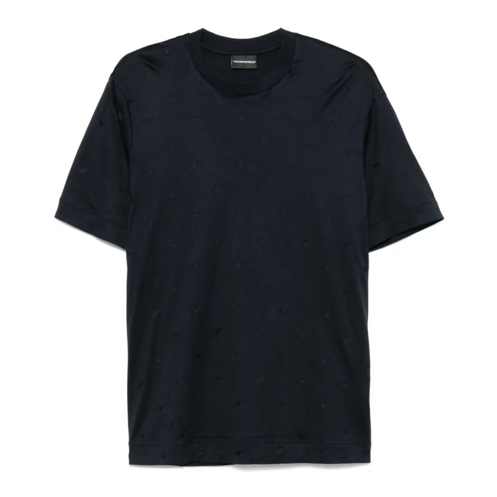 'Logo-Embroidered' T-Shirt für Herren