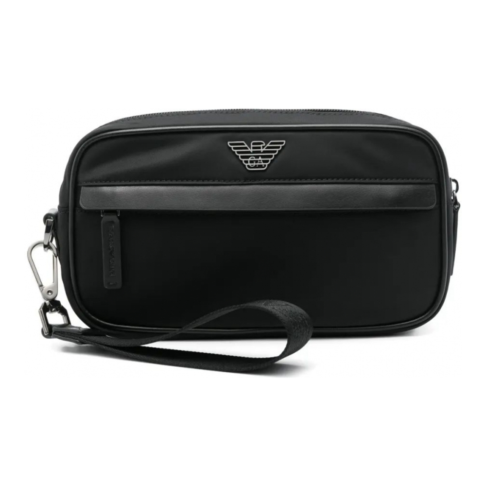 Men's 'Logo-Plaque' Clutch
