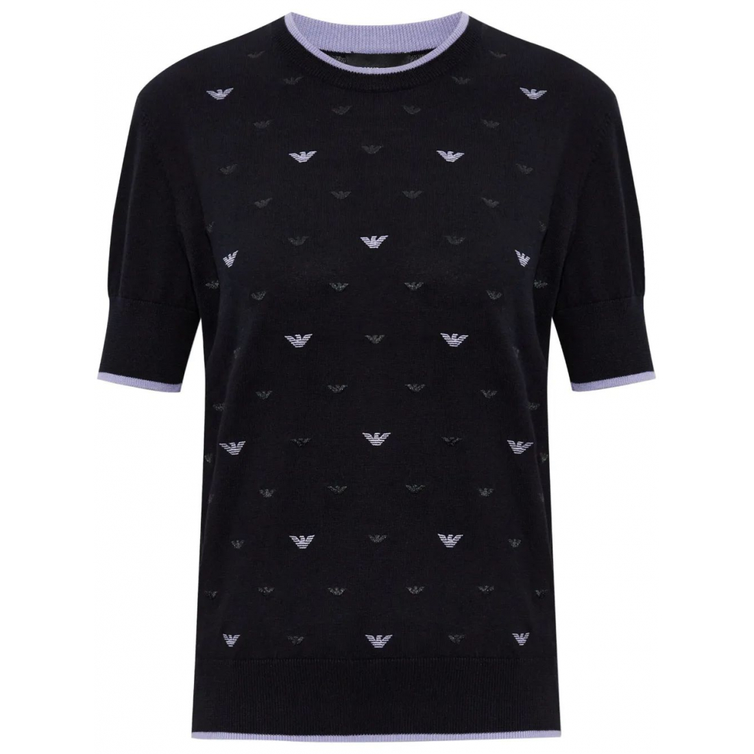 Top à manches courtes 'Eagle-Embroidered' pour Femmes