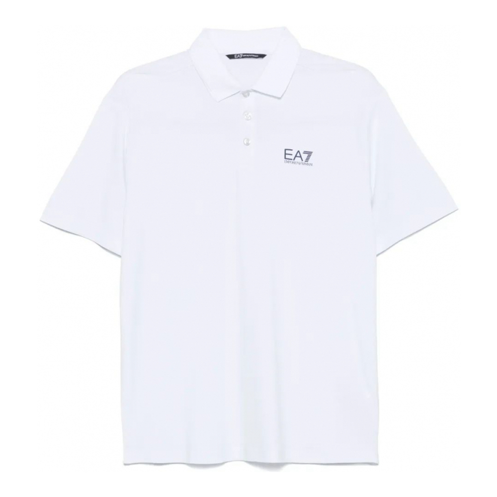 Polo 'Logo-Print' pour Hommes