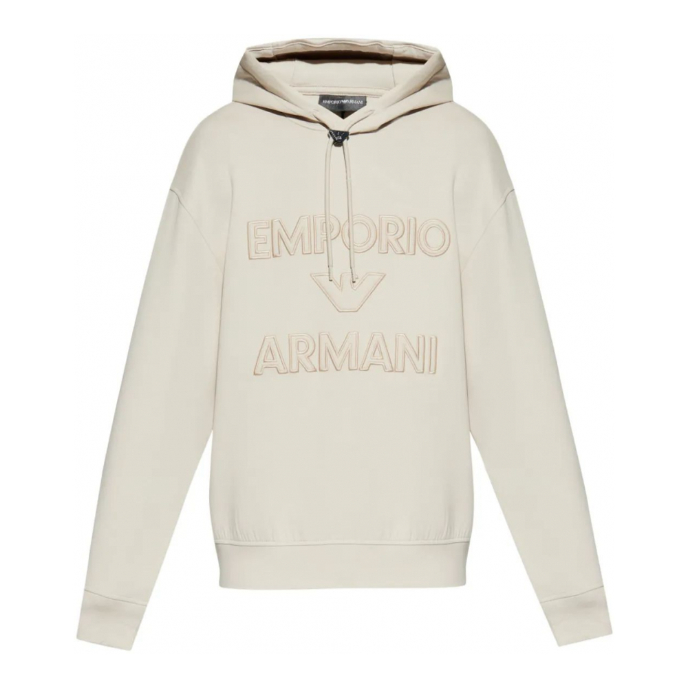 Sweatshirt à capuche  'Logo-Patch' pour Hommes