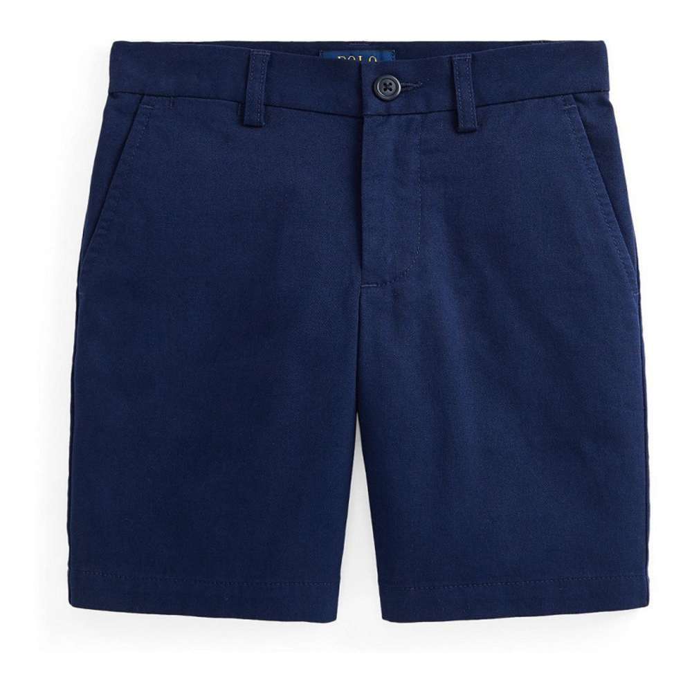 'Straight Fit Stretch Twill Short' pour Enfant et petit garçon
