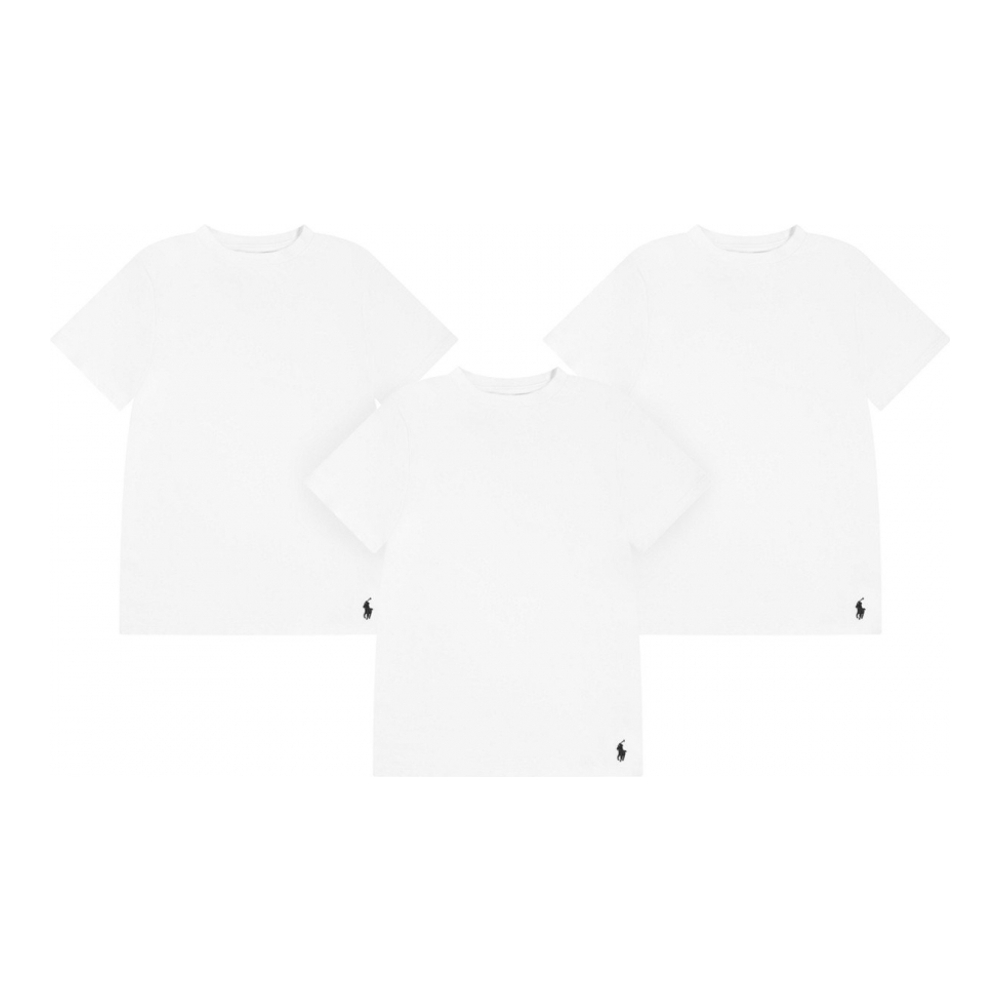 'Cotton Crew Undershirt 3-Pack' pour Grands garçons