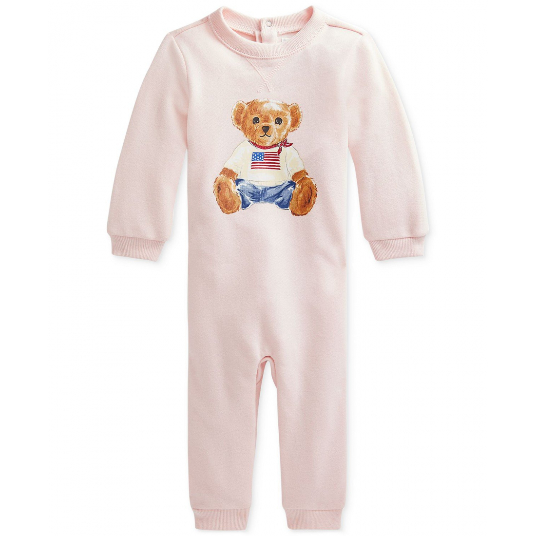 'Polo Bear Lightweight Fleece One-Piece' pour Bébé