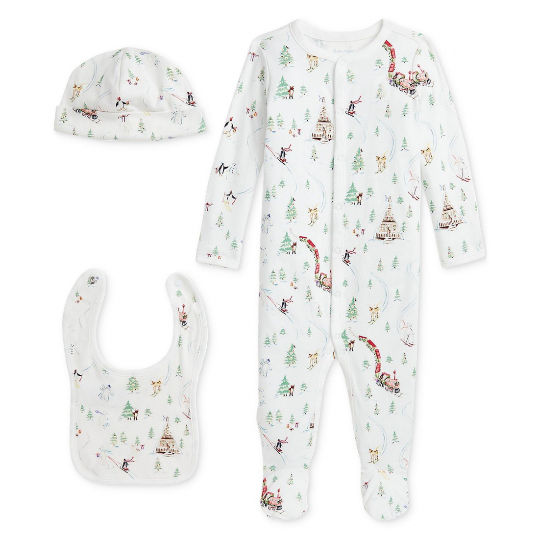 'x Riley Sheehey 3-Pc. Cotton Boxed Gift Set' pour Bébé