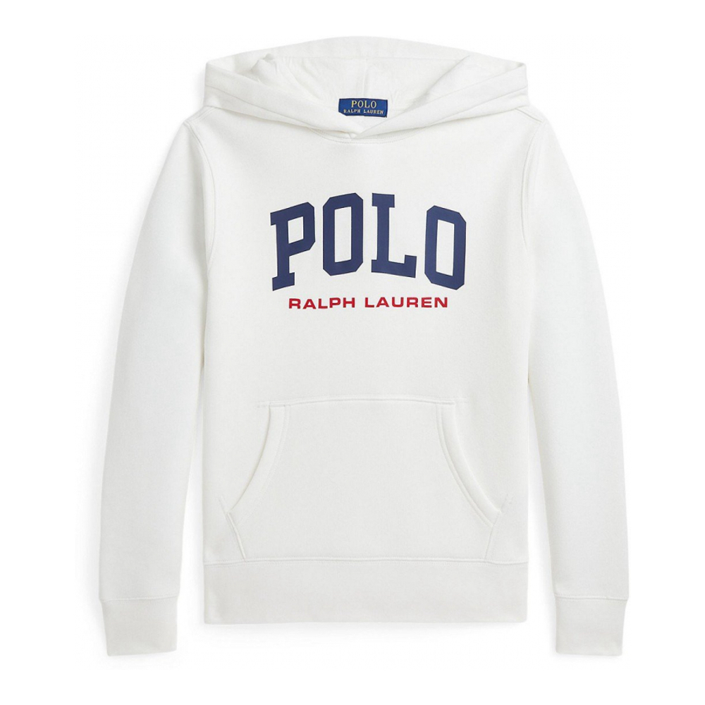 'Logo Fleece Hoodie Sweatshirt' pour Grands garçons