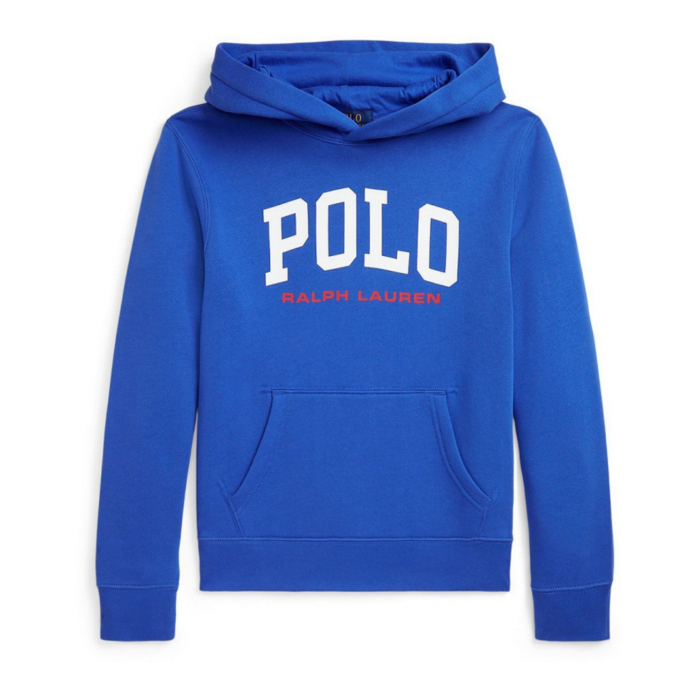 'Logo Fleece Hoodie Sweatshirt' pour Grands garçons