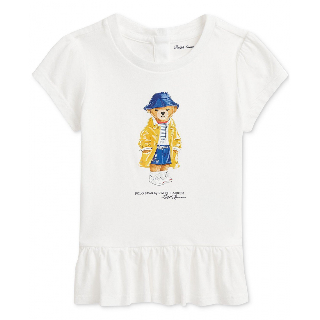 'Polo Bear Peplum Tee' pour Bébé