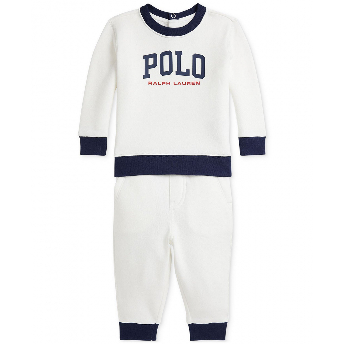 'Fleece Sweatshirt & Jogger Pants Set' pour Bébé