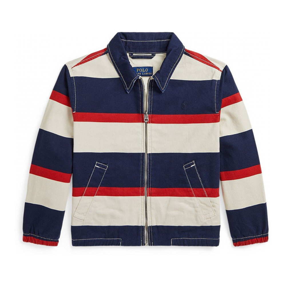 'Bayport Striped Cotton Jacket' pour Enfant et petit garçon
