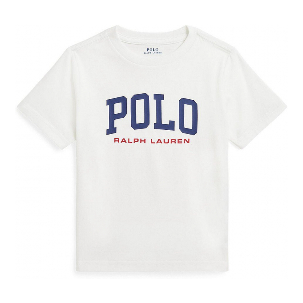 'Logo Cotton Jersey Tee' pour Enfant et petit garçon