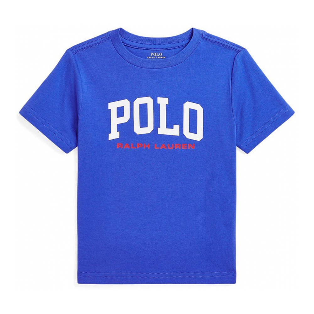 'Logo Cotton Jersey Tee' pour Enfant et petit garçon