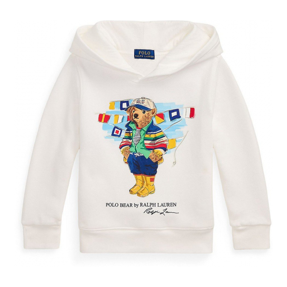 'Polo Bear Fleece Hoodie' pour Enfant et petit garçon