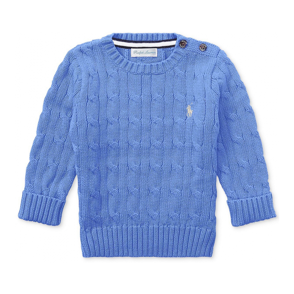 Baby Boy's 'Cotton Cable-Knit Sweater'
