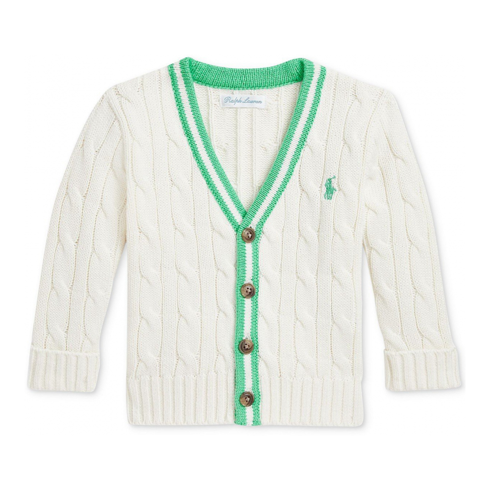 'Cotton Cricket Cardigan' pour Bébés garçons