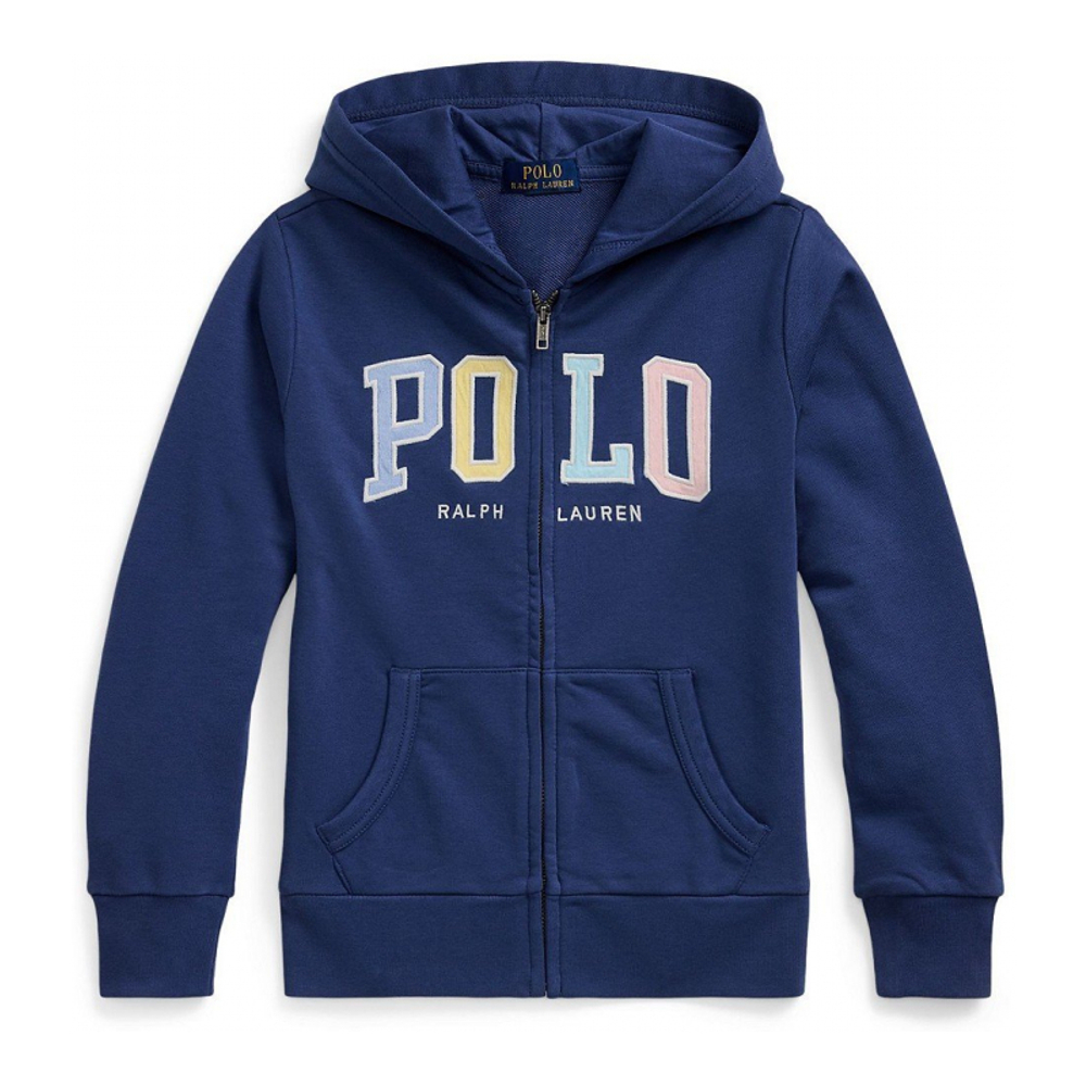 'Logo French Terry Full-Zip Hoodie' für großes Jungen