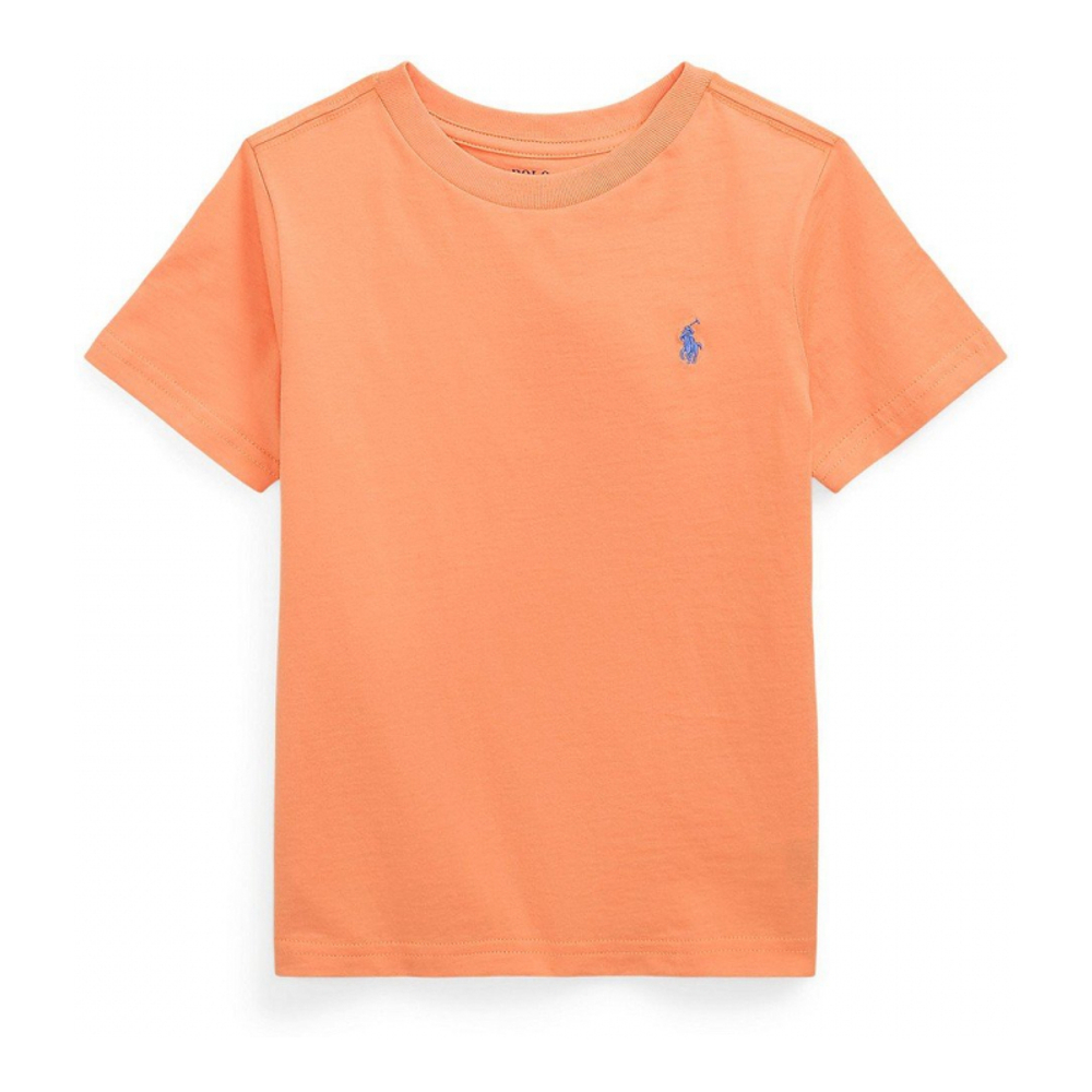 'Cotton Jersey Crewneck Tee' pour Enfant et petit garçon