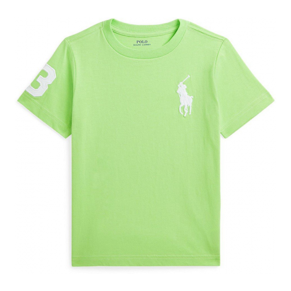 'Big Pony Cotton Jersey T-Shirt' pour Enfant et petit garçon