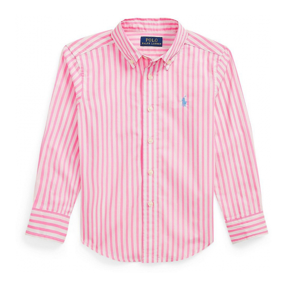 'Plaid Cotton Poplin Shirt' für Kleinkind & Kleiner Junge