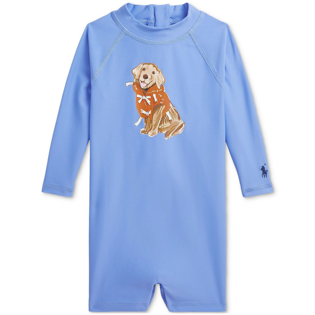 'Dog-Print Rash Guard' pour Bébé