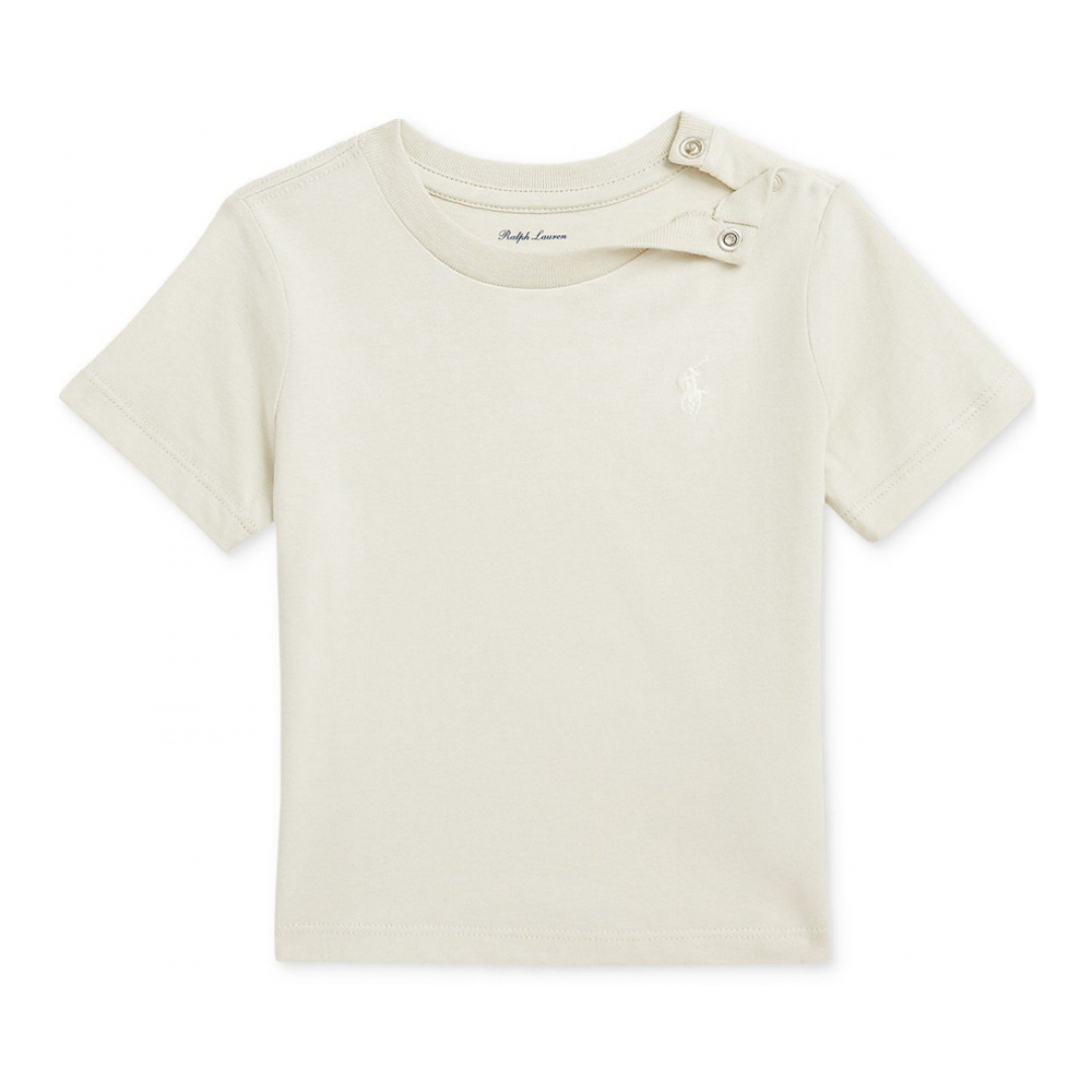 'Cotton Embroidered Pony Tee' pour Bébé