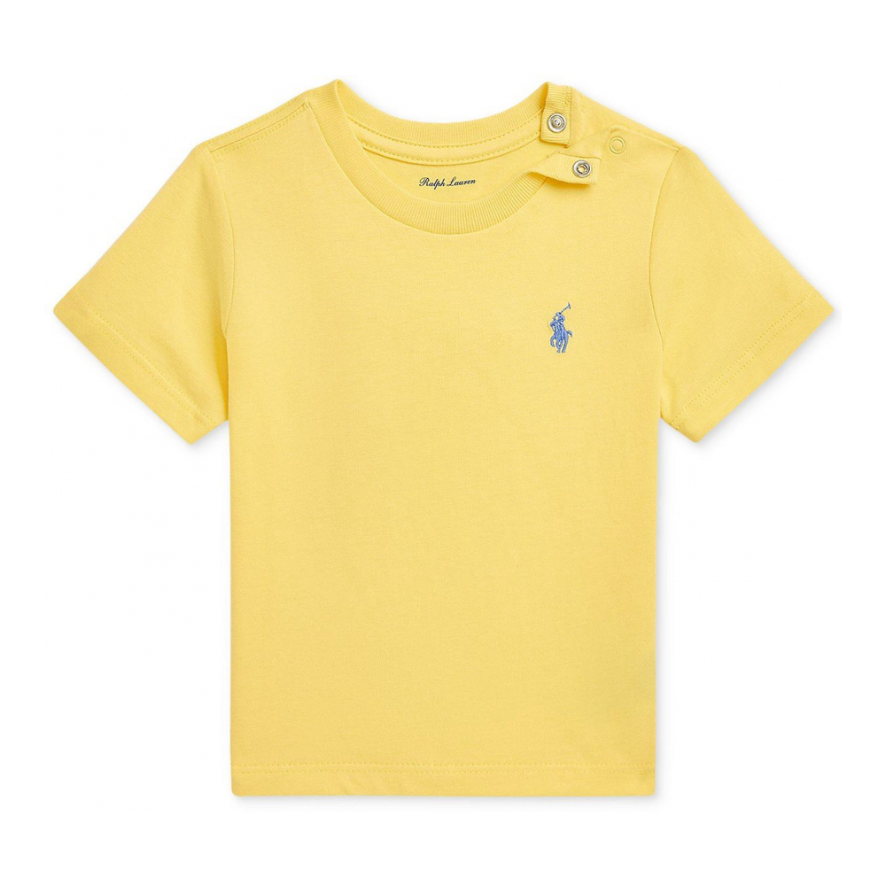 'Cotton Embroidered Pony Tee' pour Bébé