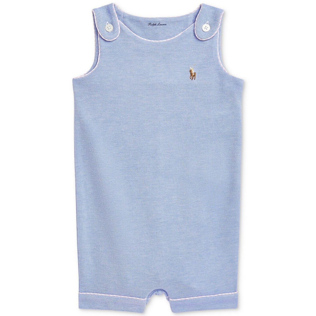 'Cotton Mesh Tank Shortall' pour Bébé