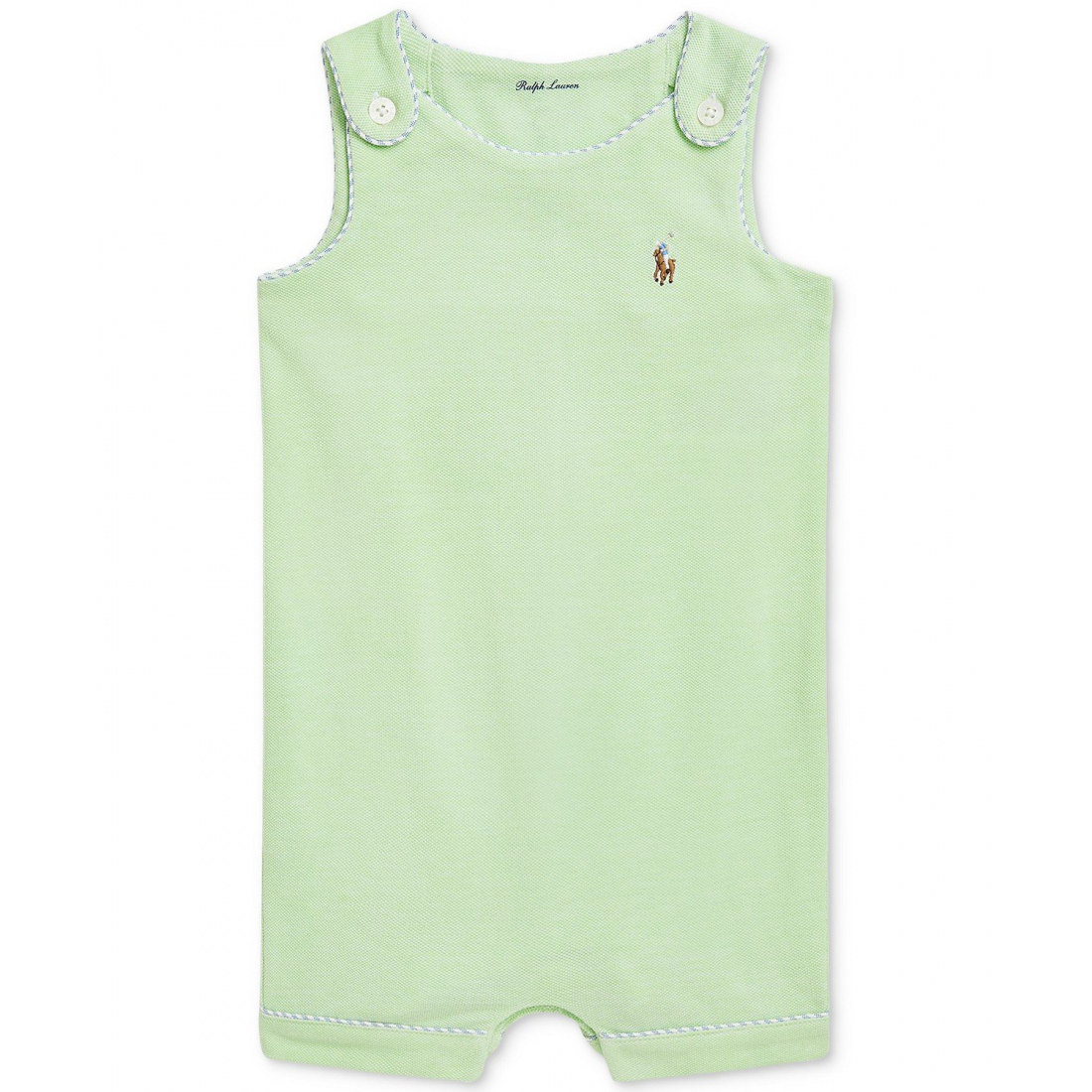 'Cotton Mesh Tank Shortall' pour Bébé