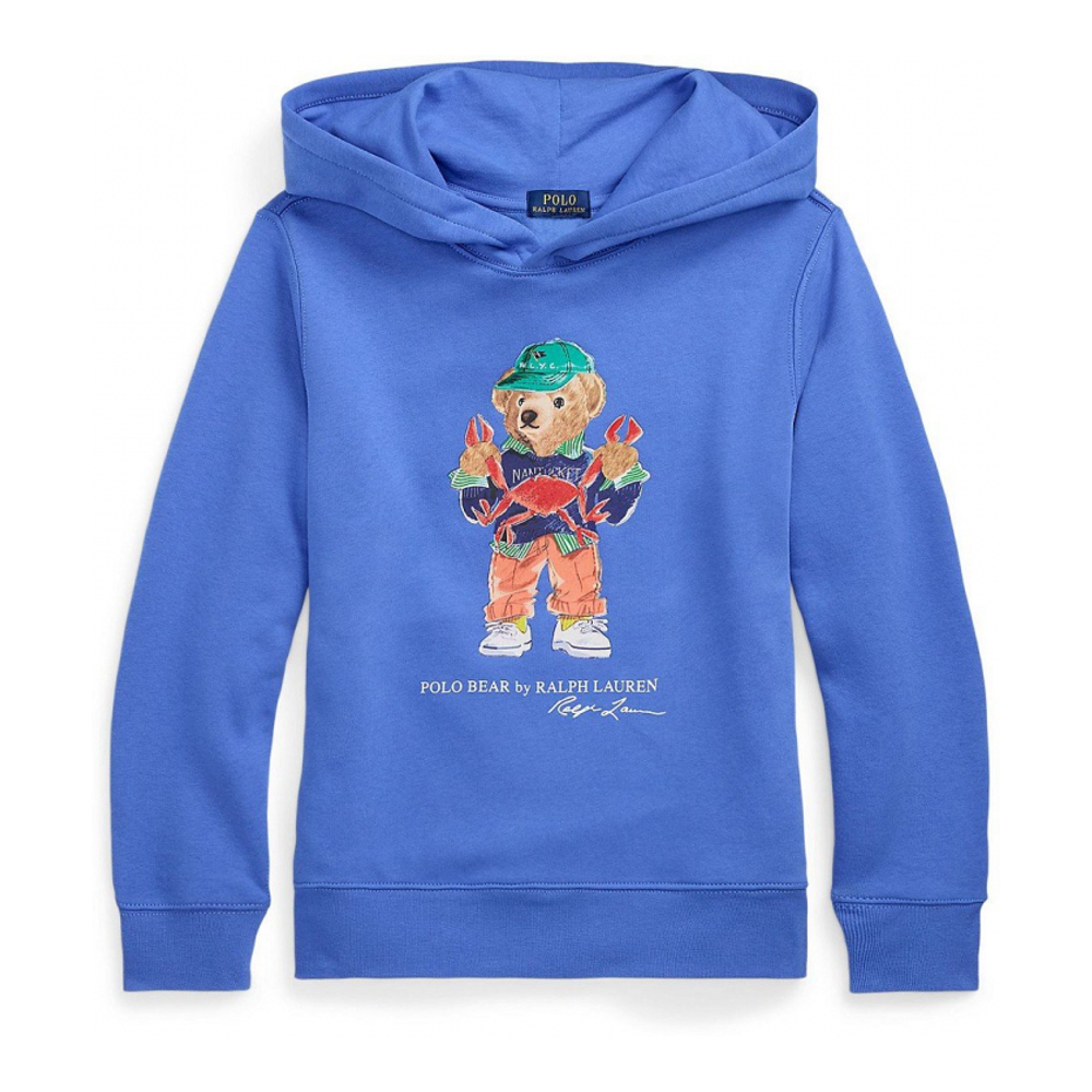 Big Boy's 'Polo Bear Fleece Hoodie'