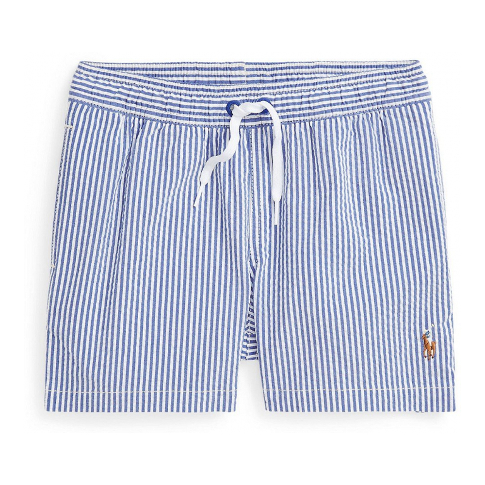 'Traveler Stretch Seersucker Swim Trunk' pour Enfant et petit garçon