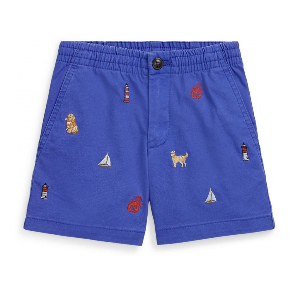 'Polo Embroidered Chino Shorts' pour Enfant et petit garçon