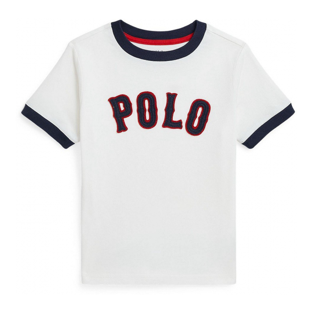 Little Boy's 'Baseball Logo Cotton Jersey T-Shirt'