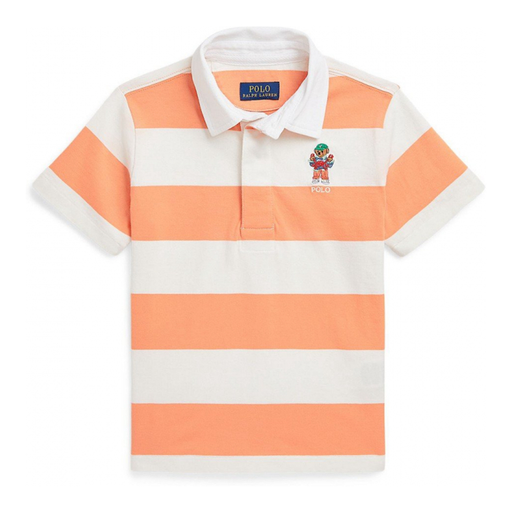 'Polo Bear Short-Sleeve Rugby Shirt' für Kleinkind & Kleiner Junge