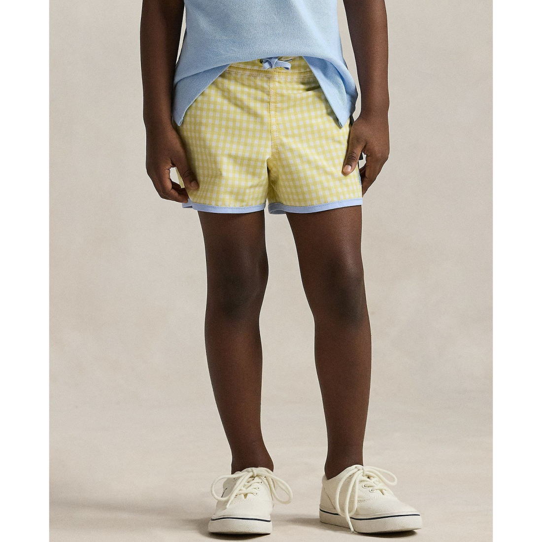 'Gingham Swim Trunk' pour Enfant et petit garçon