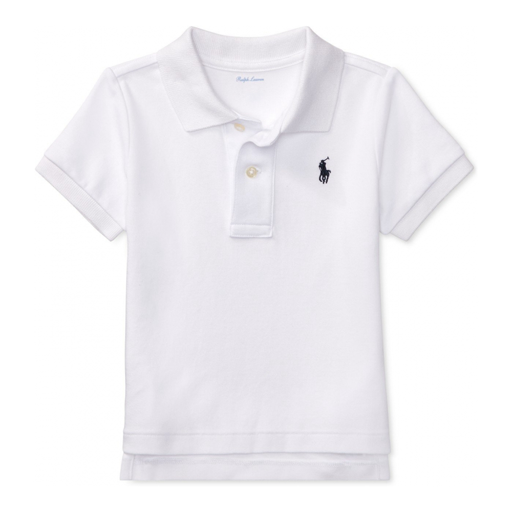 Baby Boy's 'Cotton Polo Short Sleeved Shirt'