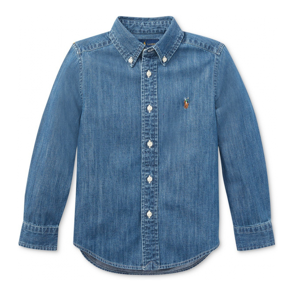 'Cotton Chambray Shirt' pour Enfant et petit garçon